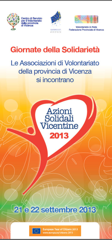 Azioni Solidali Vicentine 2013 - XIII Festa provinciale del volontariato