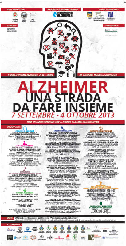 Gazebo sull'Alzheimer e la malattia cognitiva in occasione della Festa provinciale del volontariato