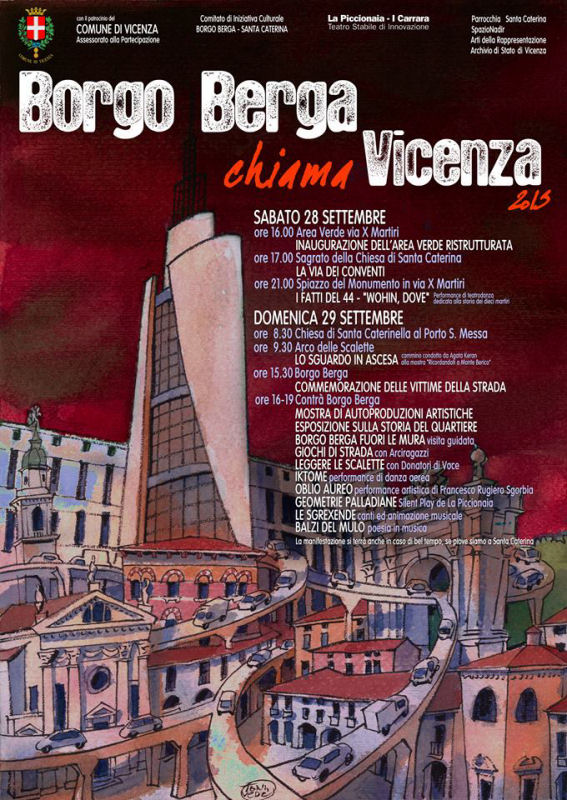 Borgo Berga chiama Vicenza 2013 - 2^ edizione
