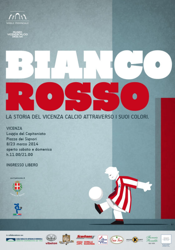 “BiancoRosso”, il 15 e 16 marzo nella loggia del Capitaniato la storia del Vicenza Calcio