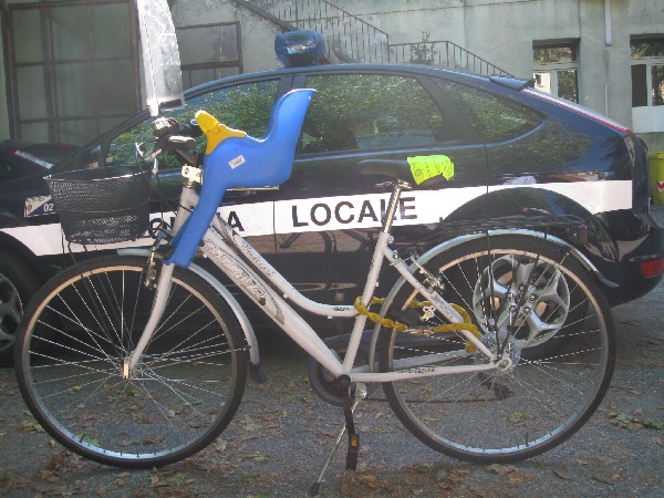 Polizia locale, recuperata una bici da donna bianca