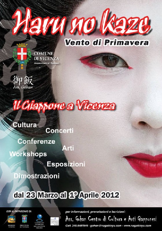 “Haru no Kaze - Vento di primavera”, dal 23 marzo all’1 aprile tornerà a Vicenza il festival sulle tradizioni e la cultura del Giappone