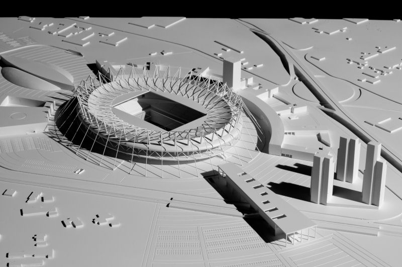 Giovedì 8 marzo alle 18 apre al Forum Center la mostra “Il nuovo stadio di Vicenza, due progetti per la porta est della città”