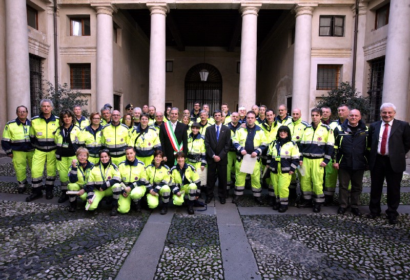 Domani a Palazzo Trissino cerimonia di consegna degli attestati al Gruppo volontari della protezione civile del Comune
