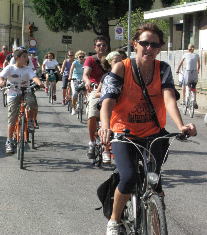 Da Polegge a contrà San Marco senza scendere dalla bicicletta