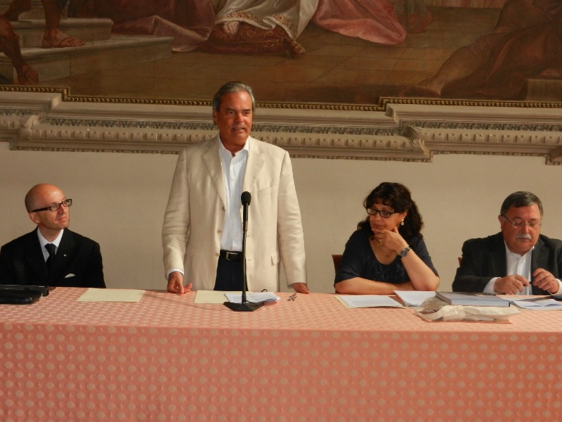 Il presidente dell'Associazione beni italiani patrimonio mondiale Unesco a Vicenza