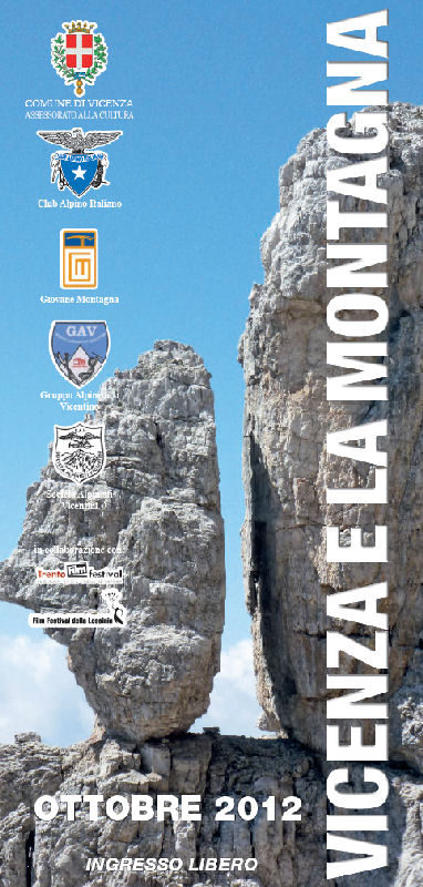 “Vicenza e la Montagna” 2012, al via il 2 ottobre la quarta edizione