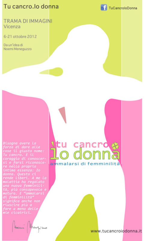“Tu cancro io donna": dal 6 al 21 ottobre la mostra fotografica al palazzo Opere sociali