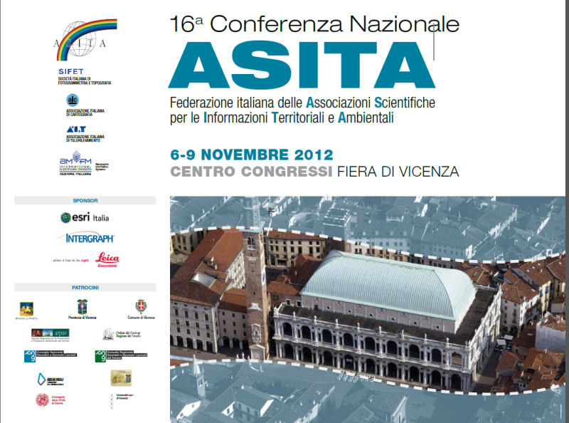 Dal 6 al 9 novembre in Fiera a Vicenza l'appuntamento annuale sull'informazione geografica