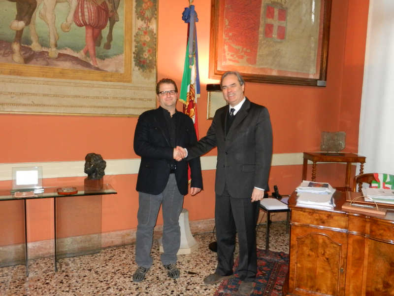 Il sindaco ha ricevuto a Palazzo Trissino il nuovo presidente della Coldiretti