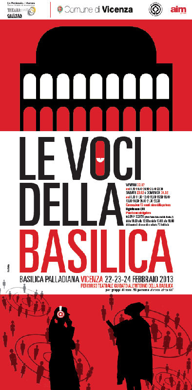 “Le voci della Basilica”, percorsi teatrali guidati nel monumento palladiano