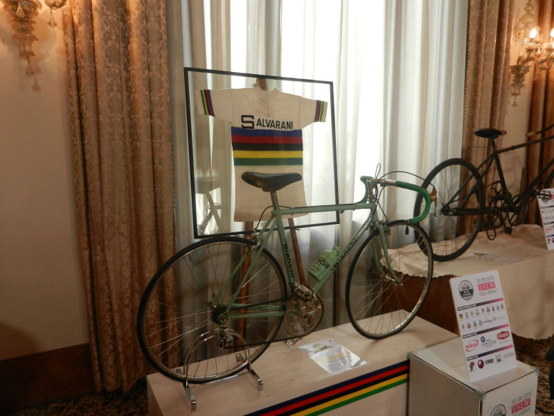 A maggio con il Giro d’Italia una mostra di bici d'epoca in Basilica Palladiana