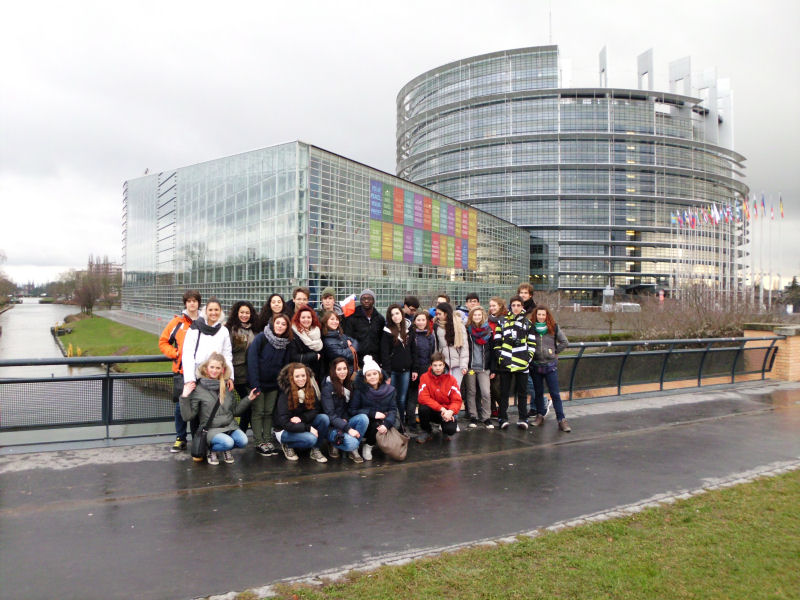 A Strasburgo i giovani vincitori di Unconventional Constitution
