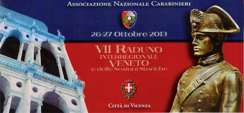 Associazione nazionale carabinieri, il VII raduno interregionale Veneto a Vicenza