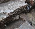 Ritrovamenti archeologici in piazza delle Erbe: piccola porzione di pavimento in cocciopesto di epoca romana