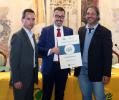 Premiazione al Forum Rifiuti Veneto 2017 di Treviso