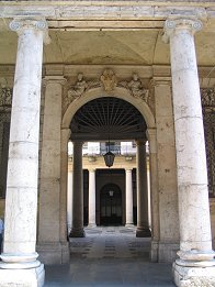 Vista di Palazzo Trissino da Corso Andrea Palladio