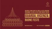 Grafica "Guarda, Vicenza. Buone Feste"