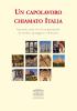 Copertina del volume "Un capolavoro chiamato Italia"