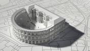 Teatro Berga: ricostruzione 3D di Fabrizio Burtet Fabris.