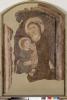 Pittore veneto  (fine del secolo XIV)  "Madonna che allatta il Bambino", affresco staccato