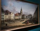 Palazzo Chiericati, Bellotto: "Veduta del vecchio mercato di Dresda" (Pushkin)