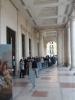 mostra “Il Trionfo del colore. Da Tiepolo a Canaletto e Guardi”, file all'ingresso di Palazzo Chiericati