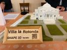 Modellino 3d Villa La Rotonda