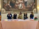 Da sinistra:  Annalisa Zanon (presidente associazione Donne medico della provincia) Vicenza Porelli, Gusella, Zatti, Fabbian