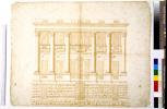 Andrea Palladio, progetto per il prospetto di un palazzo sull’acqua, Vicenza, Musei Civici, D27r