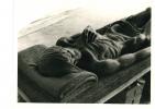 Cristo di Buchenwald, particolare, terracotta, 1953. Padova (località Terranegra), Tempio Nazionale dell’Internato Ignoto