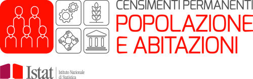 Logo censimento permanente popolazione e abitazioni2022